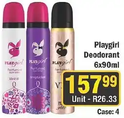 J&E Cash and Carry Playgirl Deodorant offer