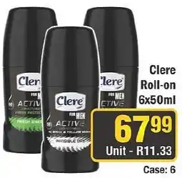 J&E Cash and Carry Cleare Roll-on offer