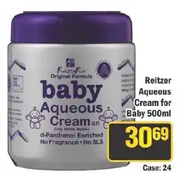 J&E Cash and Carry Reitzer baby Aqueous Cream offer