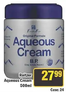 J&E Cash and Carry Reitzer Aqueous Cream offer