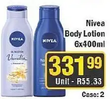 J&E Cash and Carry Nivea Body Lotion offer
