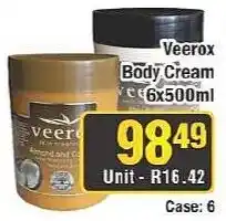 J&E Cash and Carry Veeroc Body Cream offer