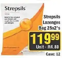 J&E Cash and Carry Strepsils Lozenges offer