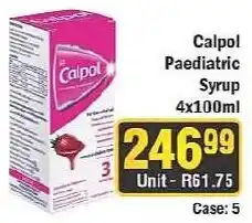 J&E Cash and Carry Calpol Paediatric Syrup offer