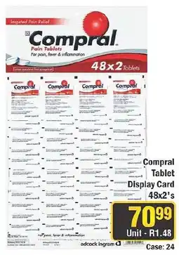 J&E Cash and Carry Compral Tablet offer