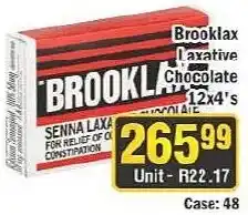 J&E Cash and Carry Brooklax Laxative Chocolate offer