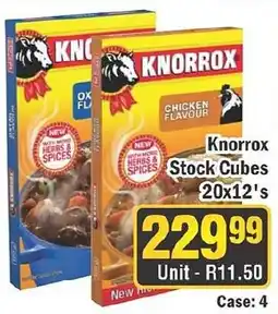 J&E Cash and Carry Knorrox Stock Cubes offer