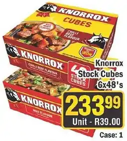 J&E Cash and Carry Knorrox Stock Cubes offer
