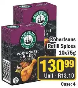 J&E Cash and Carry Robertsons Refill Spices offer
