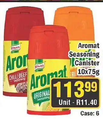 J&E Cash and Carry Aromat Seasoning Canister offer