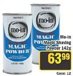 J&E Cash and Carry Mo-In Magic Shaving Powder offer
