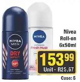 J&E Cash and Carry Nivea Roll-on offer