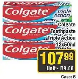 J&E Cash and Carry Colgate Toothpaste Triple Action offer