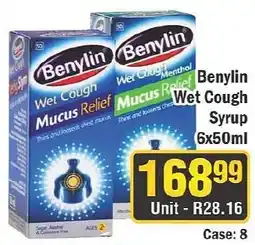J&E Cash and Carry Benylin Wet Cough Syrup offer