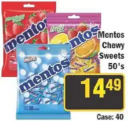 J&E Cash and Carry Mentos Chewy Sweets offer
