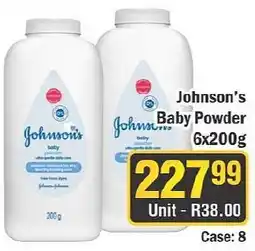 J&E Cash and Carry Johnson's Baby Powder offer