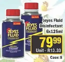 J&E Cash and Carry Jeyes Fluid Disinfectant offer