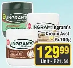 J&E Cash and Carry Ingram's Cream Assort offer