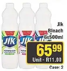 J&E Cash and Carry Jik Bleach offer
