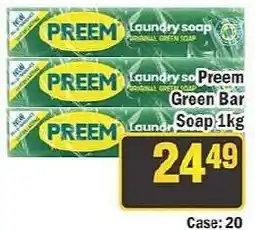 J&E Cash and Carry PREEM Laundry soap offer
