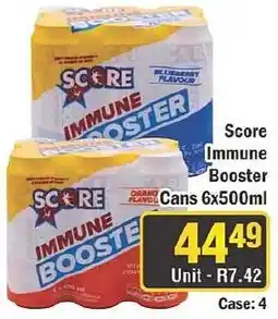 J&E Cash and Carry Score Immune Booster offer