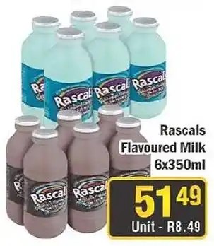 J&E Cash and Carry Rascals Flavoured Milk offer