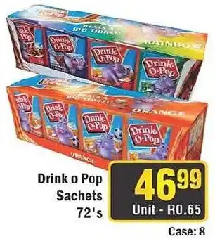 J&E Cash and Carry Drink o Pop Sachets offer