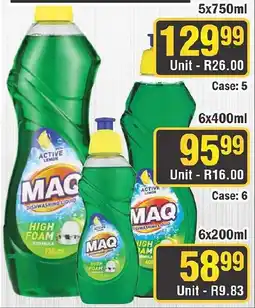 J&E Cash and Carry MAQ Dishwashing Liquid offer