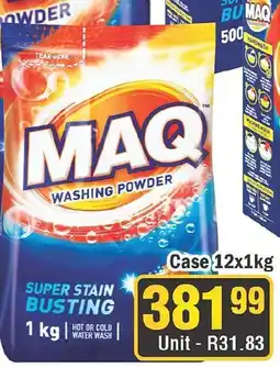 J&E Cash and Carry MAQ Washing Powder offer