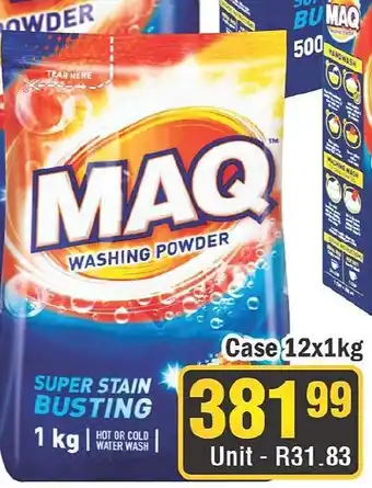 J&E Cash and Carry MAQ Washing Powder offer