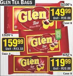 J&E Cash and Carry Glen Tea African Blend offer