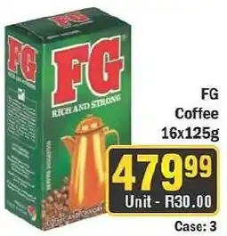 J&E Cash and Carry FG Coffee offer