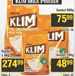 J&E Cash and Carry Nestle KLIM Full Cream Instant Milk Powder offer