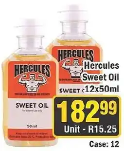 J&E Cash and Carry Hercules Sweet Oil offer