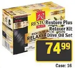 J&E Cash and Carry Restore Plus Relaxer Kit offer
