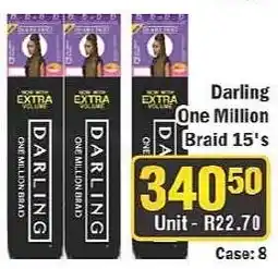 J&E Cash and Carry Darling One Million Braid 15's offer