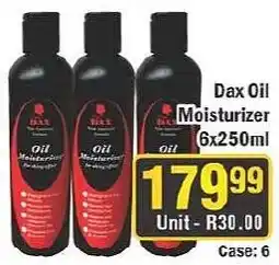 J&E Cash and Carry Dax Oil Moisturizer offer