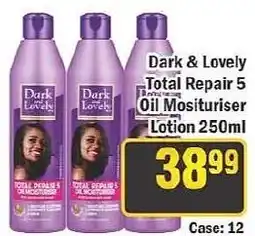 J&E Cash and Carry Dark & Lovely Total Repair 5 Oil Moisturiser Lotion offer