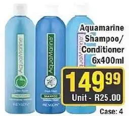 J&E Cash and Carry Aquamarine Shampoo/Conditioner offer