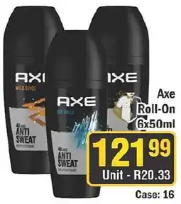 J&E Cash and Carry Axe Roll-On offer