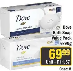J&E Cash and Carry Dove Bath Soap Value Pack offer
