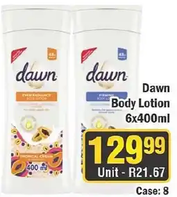 J&E Cash and Carry Dawn Body Lotion offer