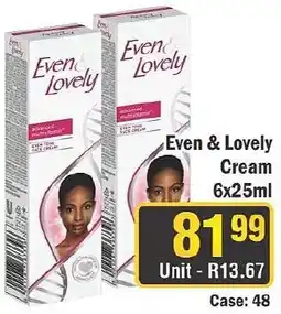 J&E Cash and Carry Even & Lovely Cream offer