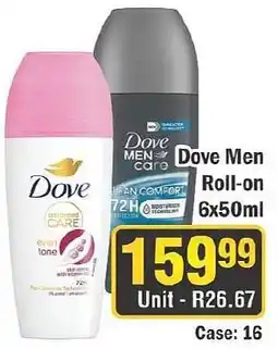 J&E Cash and Carry Dove Men Roll-on offer