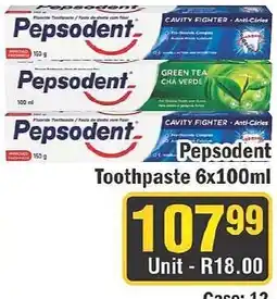 J&E Cash and Carry Pepsodent Toothpaste offer