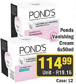 J&E Cash and Carry Ponds Vanishing Cream offer