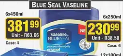 J&E Cash and Carry Vaseline BLUE SEAL offer