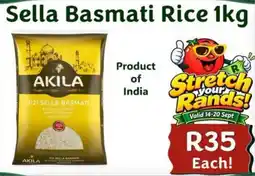 Foodeez Sella Basmati Rice AKILA offer