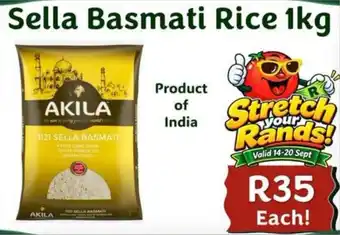 Sella Basmati Rice AKILA