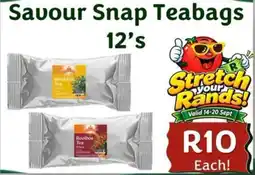 Foodeez Savour Snap Teabags offer